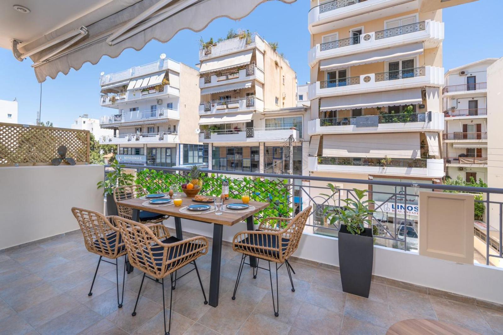 Luxurious Coastal Retreat In Central Glyfada Aten Exteriör bild