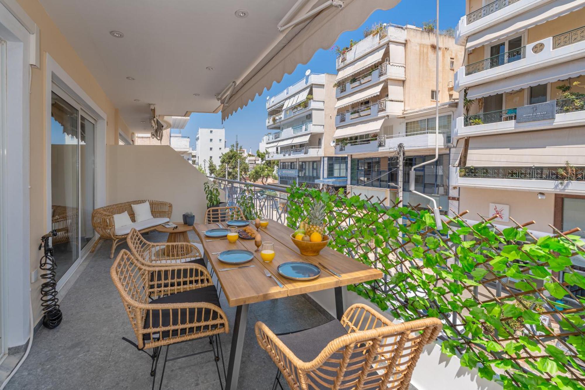 Luxurious Coastal Retreat In Central Glyfada Aten Exteriör bild