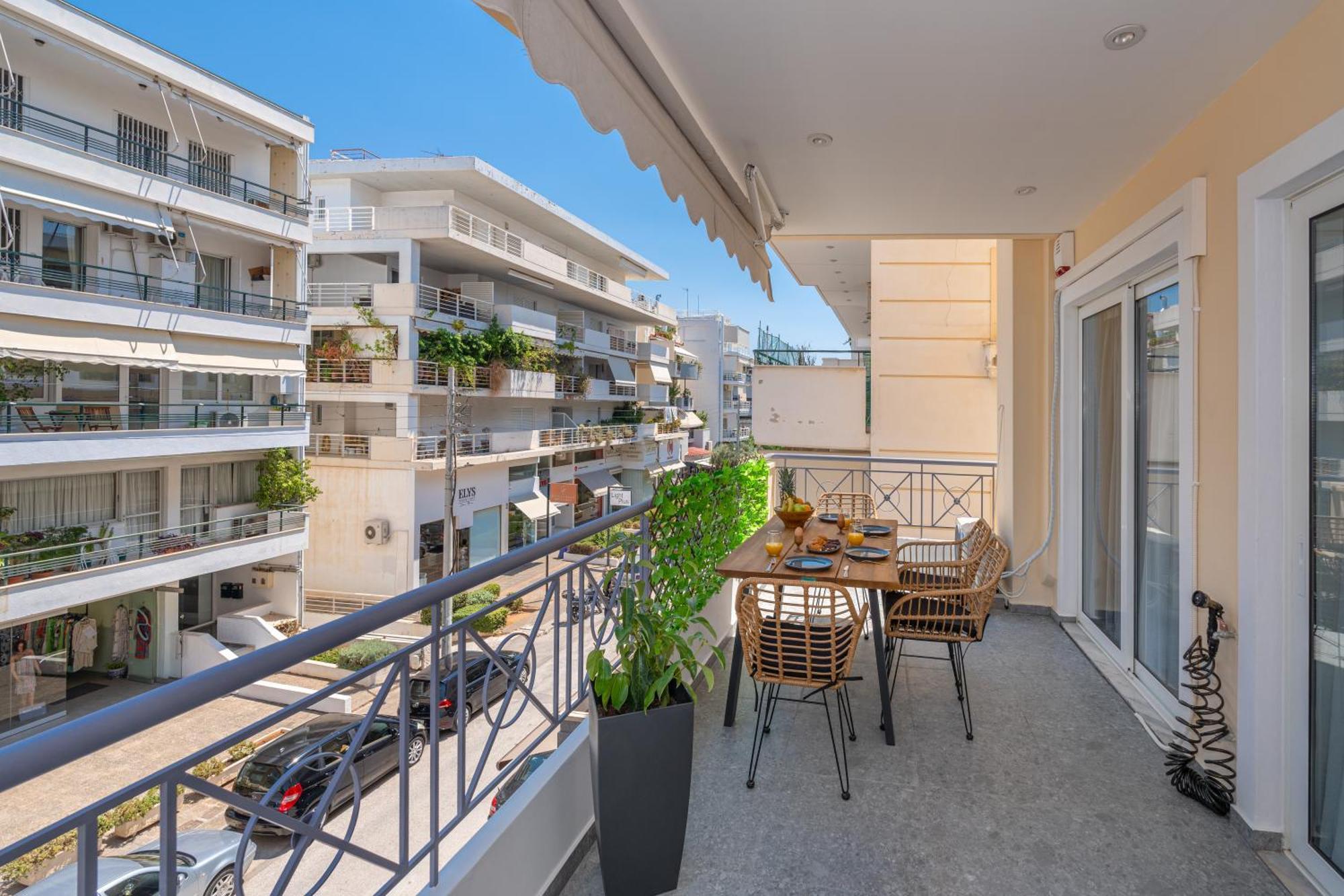 Luxurious Coastal Retreat In Central Glyfada Aten Exteriör bild
